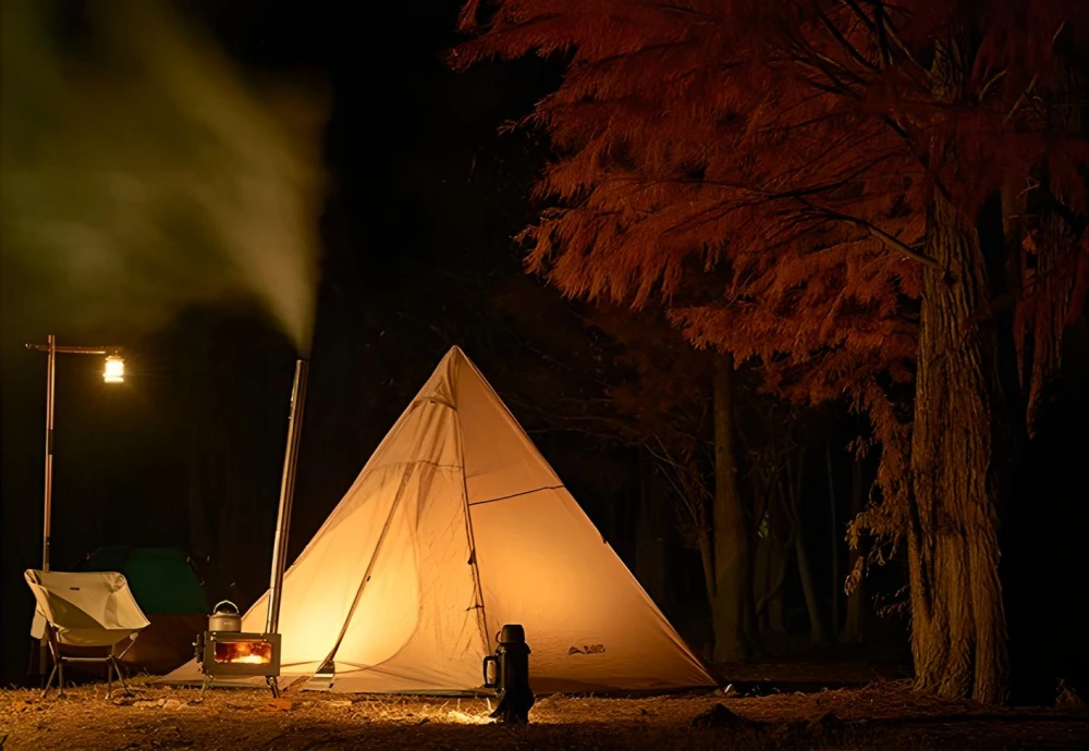 where to use a pyramid tent